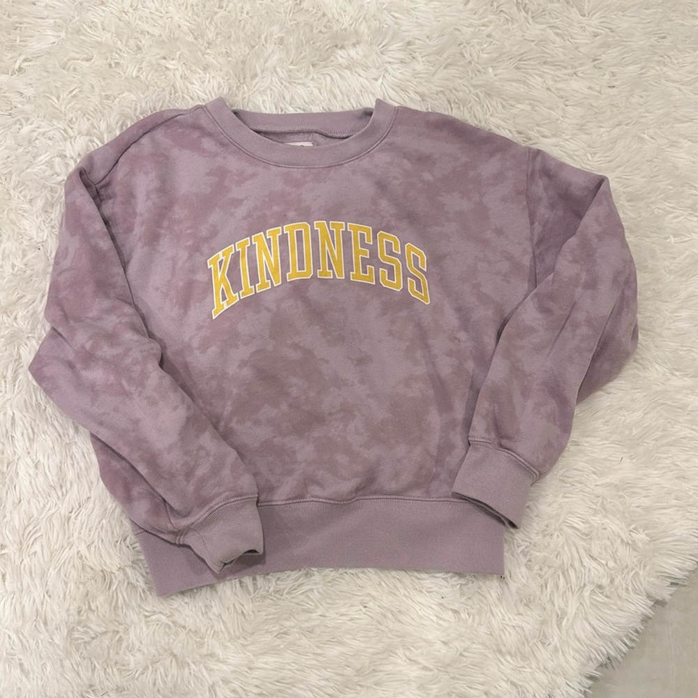 Gap tie dye kindness sweatshirt